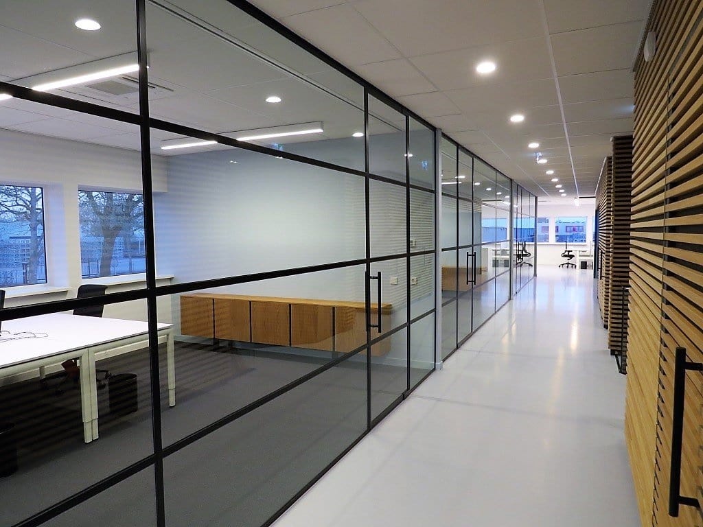 methodologie hulp vermogen Industriële glazen kantoorwand | Glass Inside